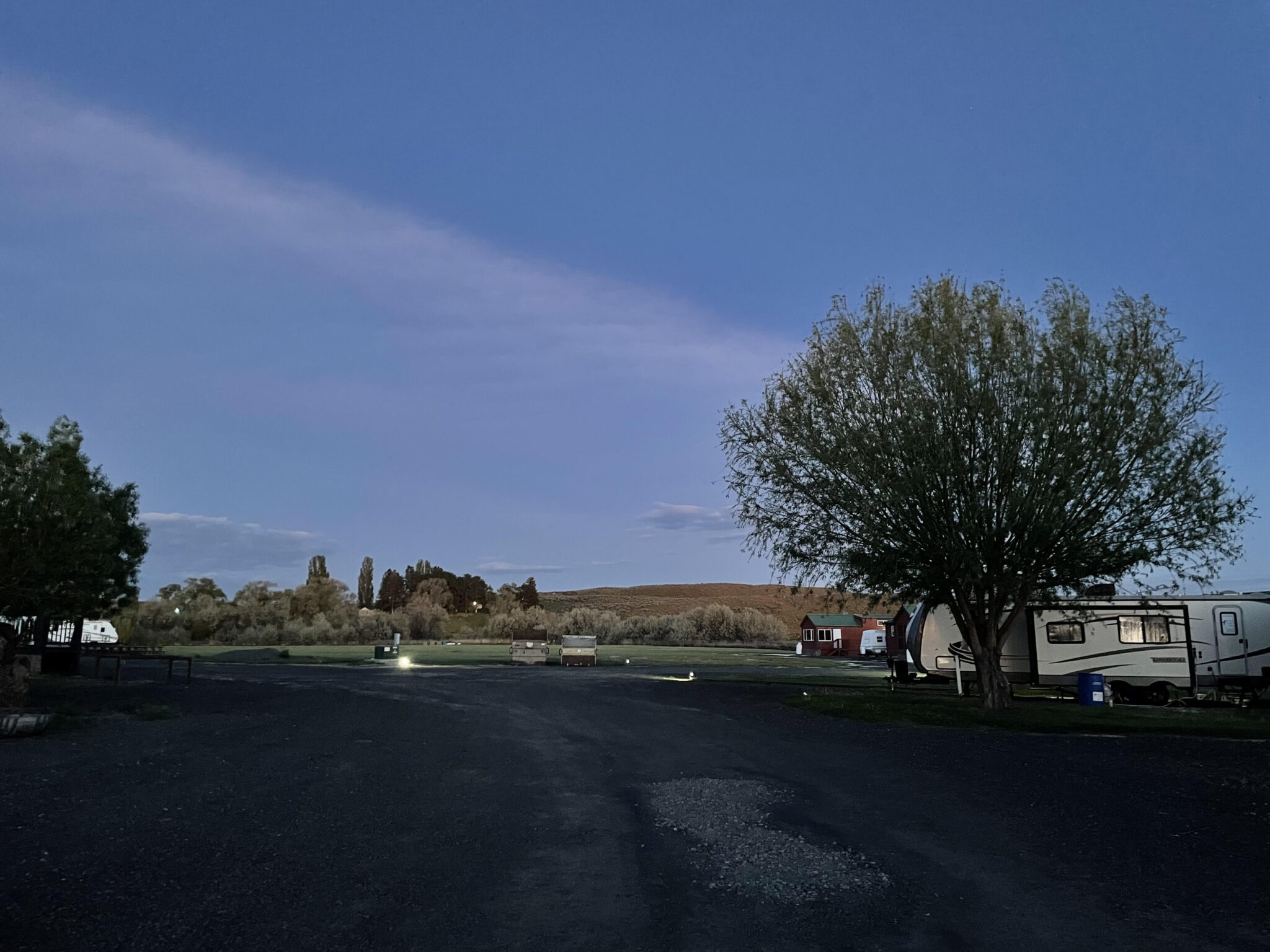 Our beautiful landscape! Warden Lake RV Resort